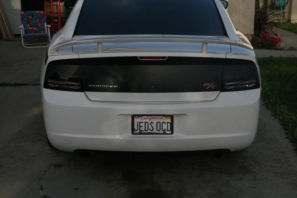How to Two Tone Tail Light Paint & Tint Tutorial Charger Forums